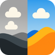 MixPic app logo - A modern AI photo editor